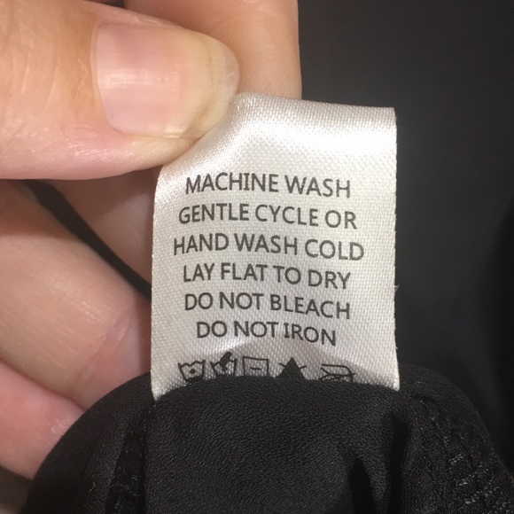 Neesha small black drapes tank top v shaped 561 - Picture 7 of 8